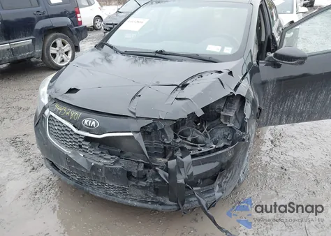 2016 Kia Forte Lx из США, поврежденный, VIN KNAFK4A62G5542368